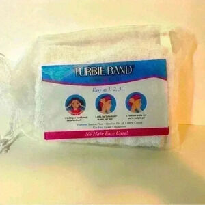 Turbie Twist Hair Towel - White - New